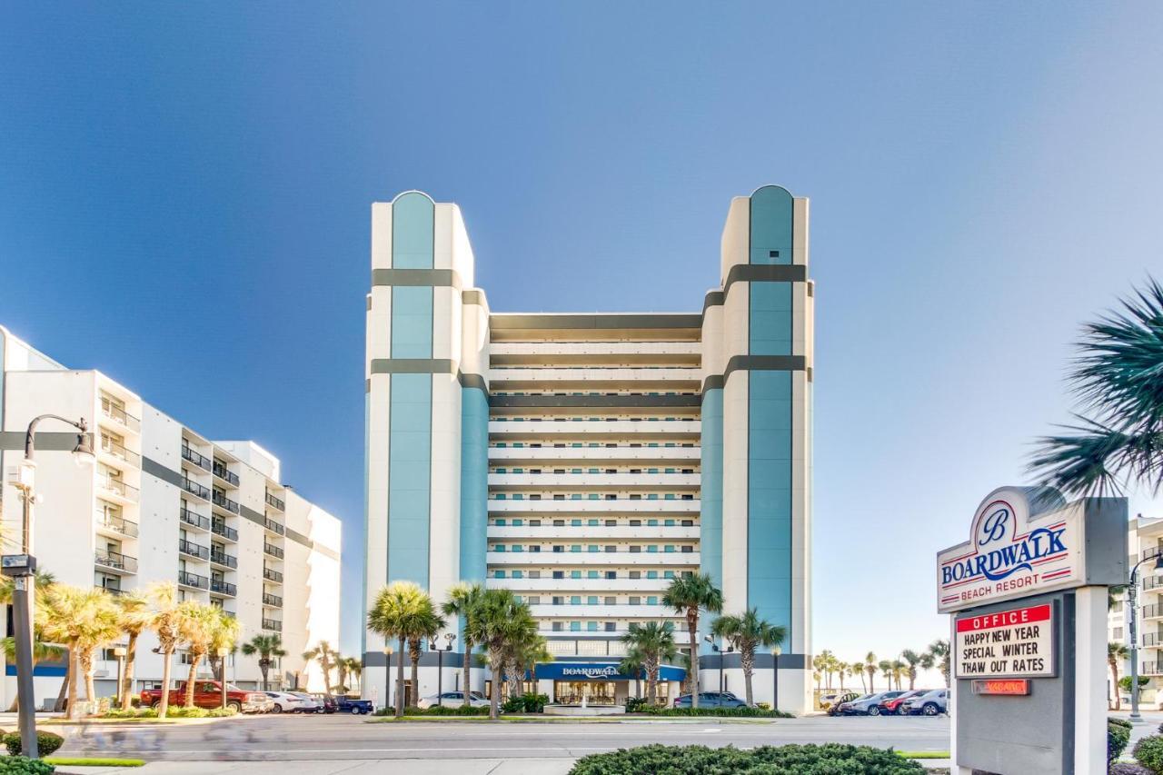 Hosteeva Oceanfront Boardwalk Beach Resort With Balcony Myrtle Beach Kültér fotó