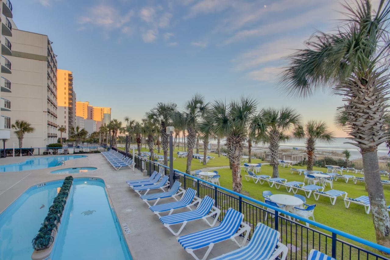 Hosteeva Oceanfront Boardwalk Beach Resort With Balcony Myrtle Beach Kültér fotó
