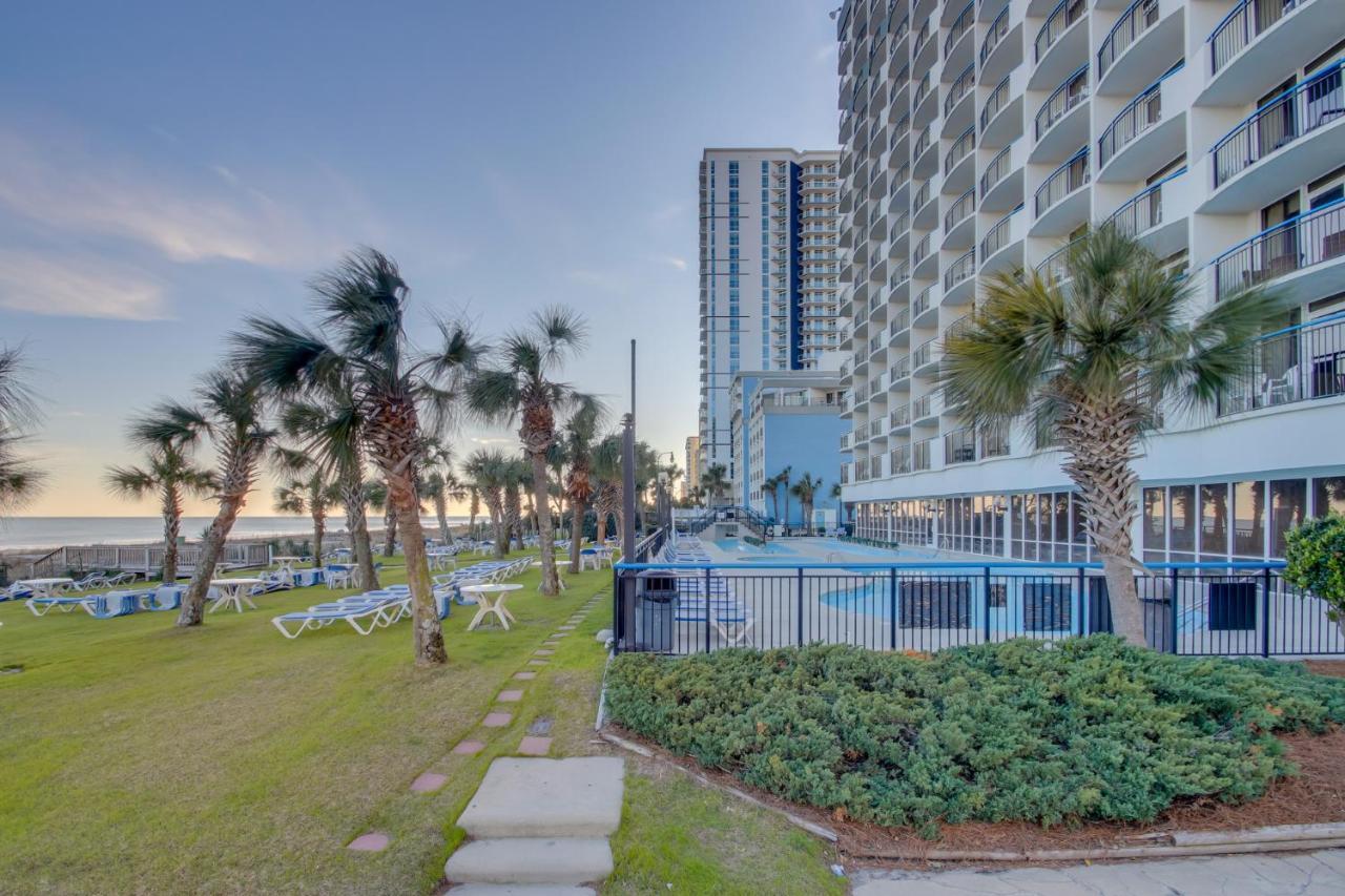 Hosteeva Oceanfront Boardwalk Beach Resort With Balcony Myrtle Beach Kültér fotó