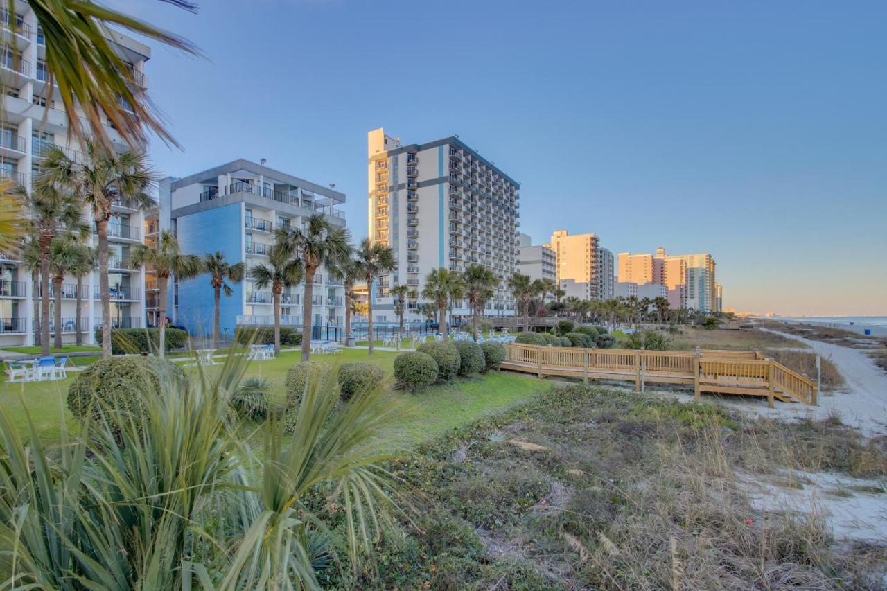 Hosteeva Oceanfront Boardwalk Beach Resort With Balcony Myrtle Beach Kültér fotó